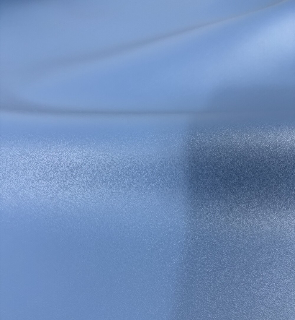 KRAVET Optima Lake OPTIMA.5.0 Blue Faux Leather Fabric 54" PER YARD